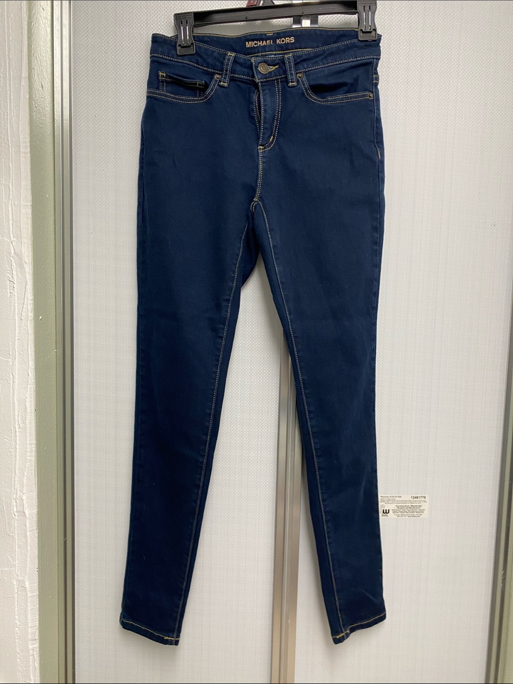 Michael Kors Navy Blue Womenβs Skinny Jeans